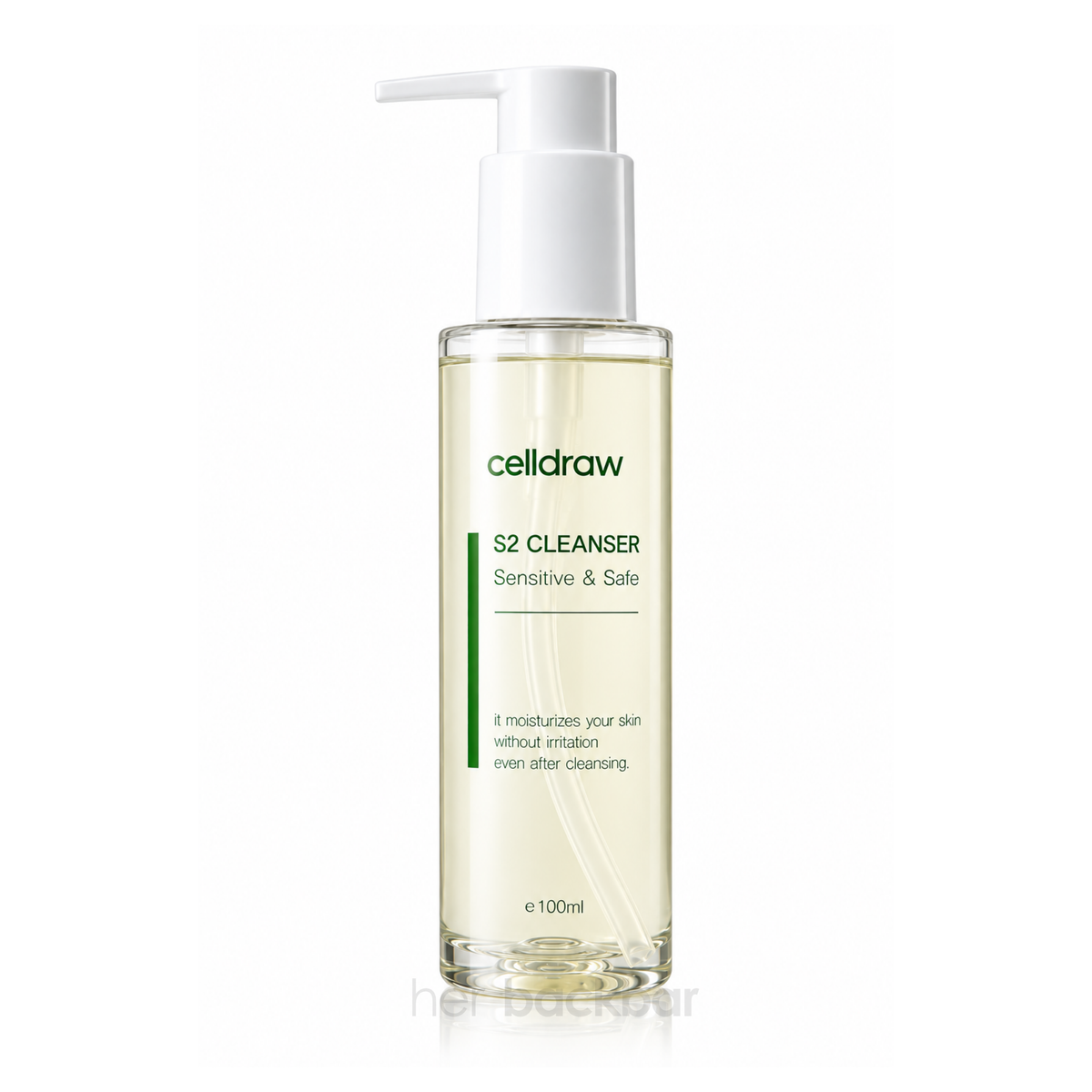 celldraw S2 Cleanser gentle facial cleanser for sensitive, dry, and barrier-impaired skin