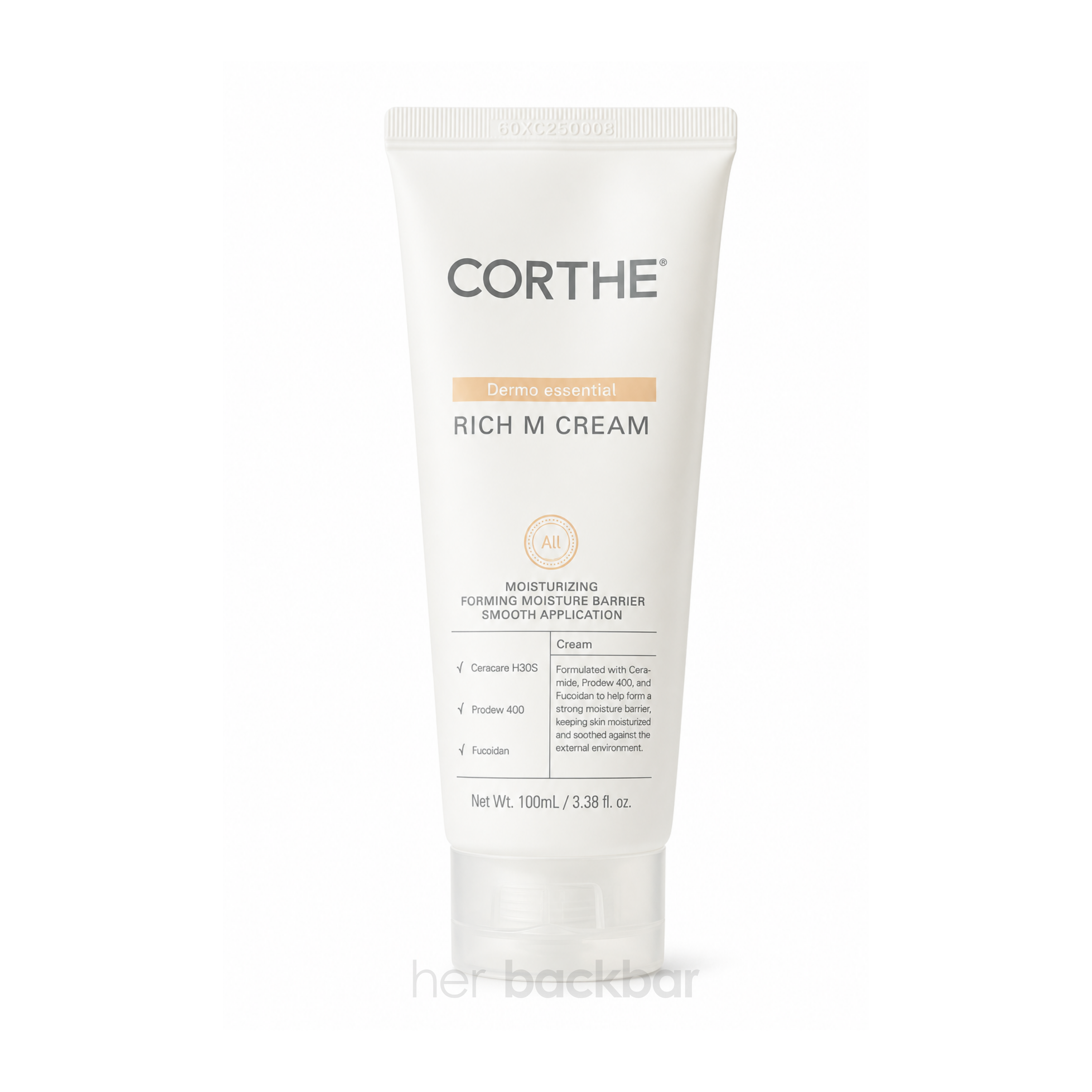 Corthe Dermo Essential Rich M Cream ceramide barrier moisturizer 100ml