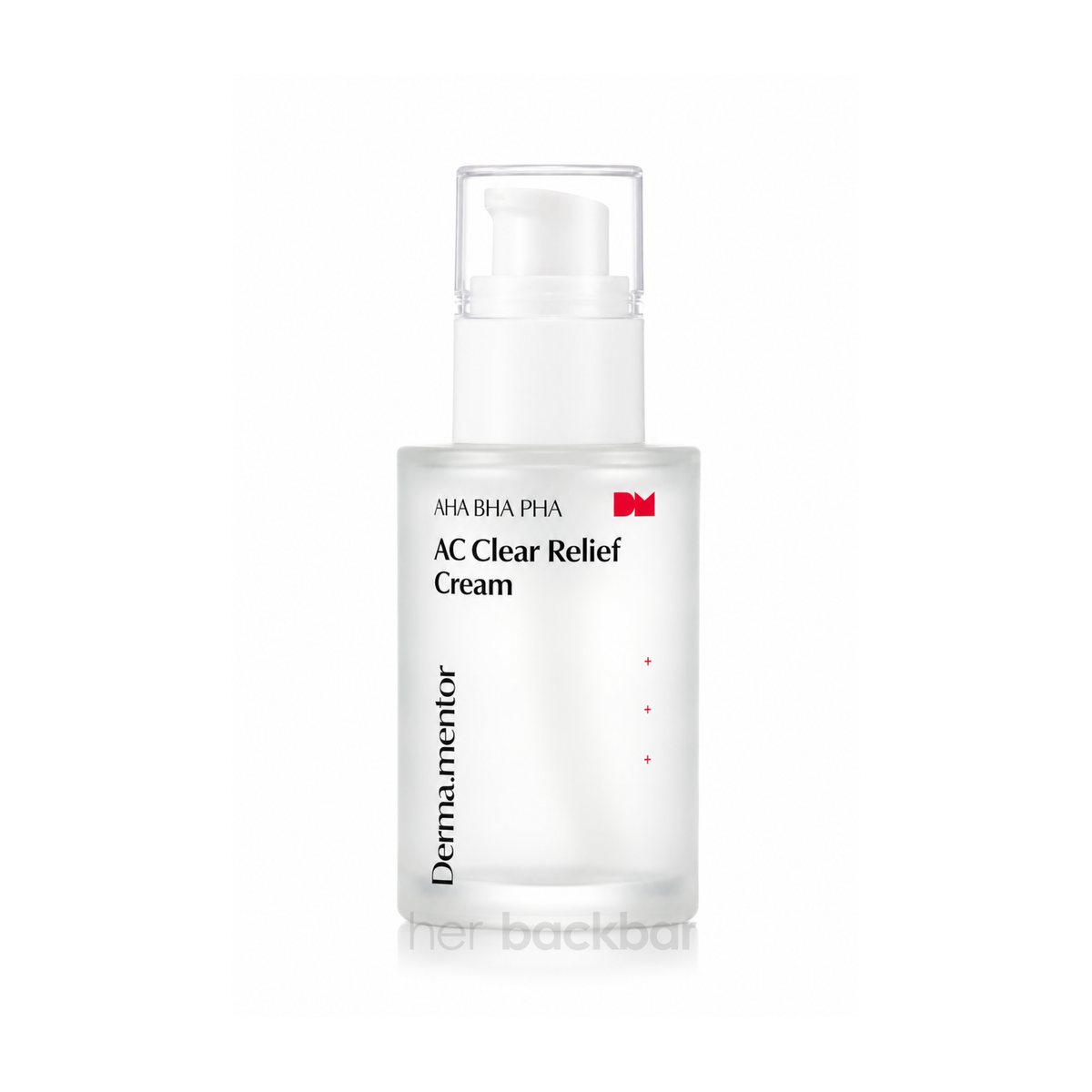 Derma.mentor AC Clear Relief Cream with AHA, BHA and PHA for acne-prone, congested and textured skin