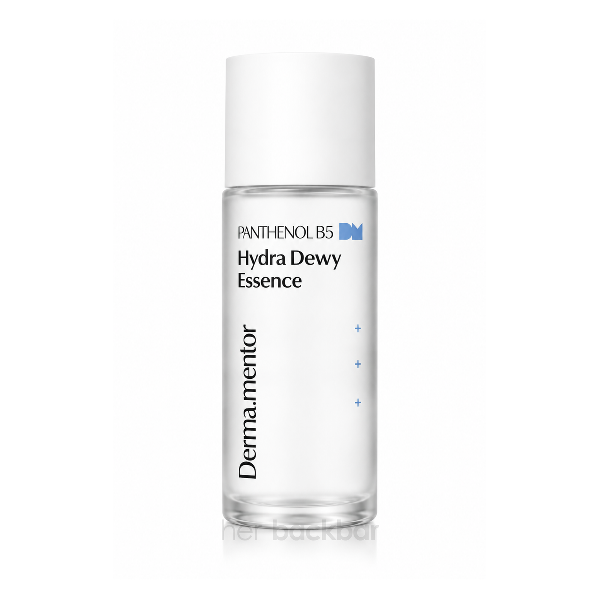 Derma.mentor Hydra Dewy Essence with panthenol B5 and niacinamide for deep hydration and skin barrier support