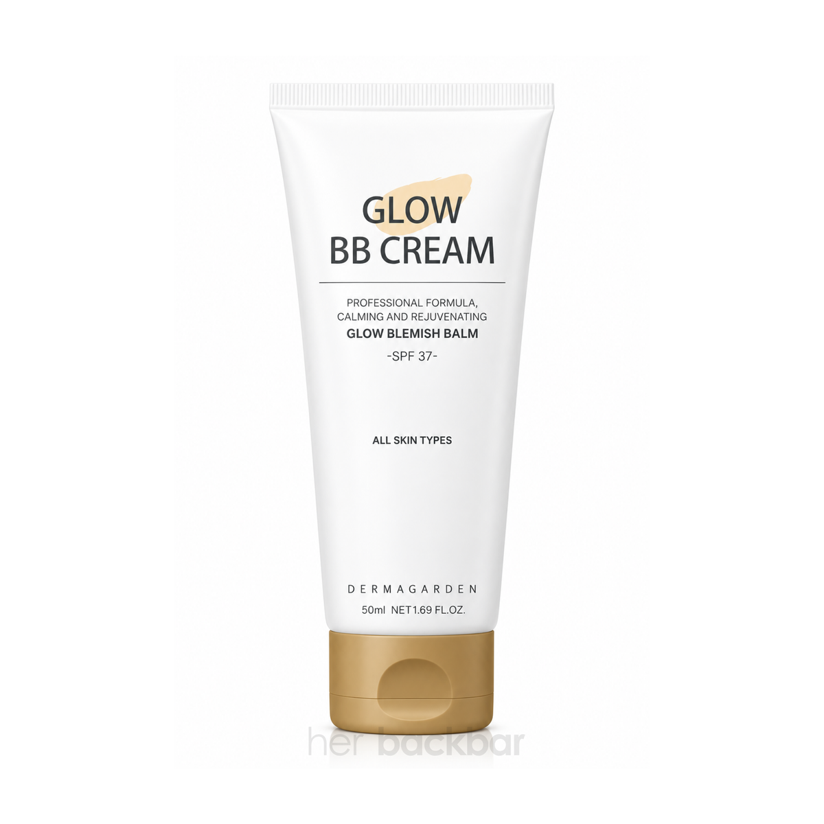 Dermagarden Glow BB Cream SPF 37 lightweight hydrating coverage for an even, radiant-looking complexion