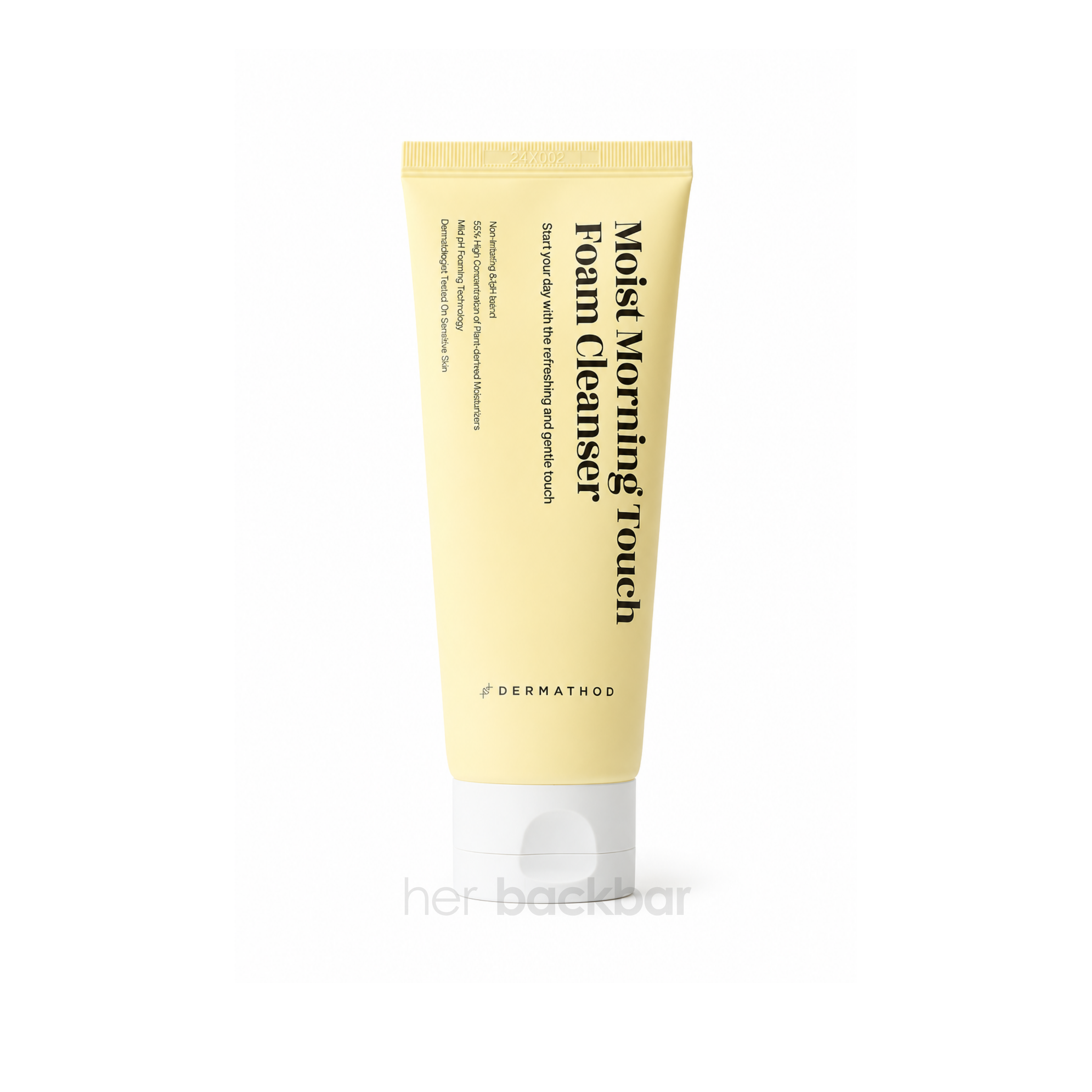 Dermathod Moist Morning Touch Foam Cleanser gentle hydrating facial cleanser