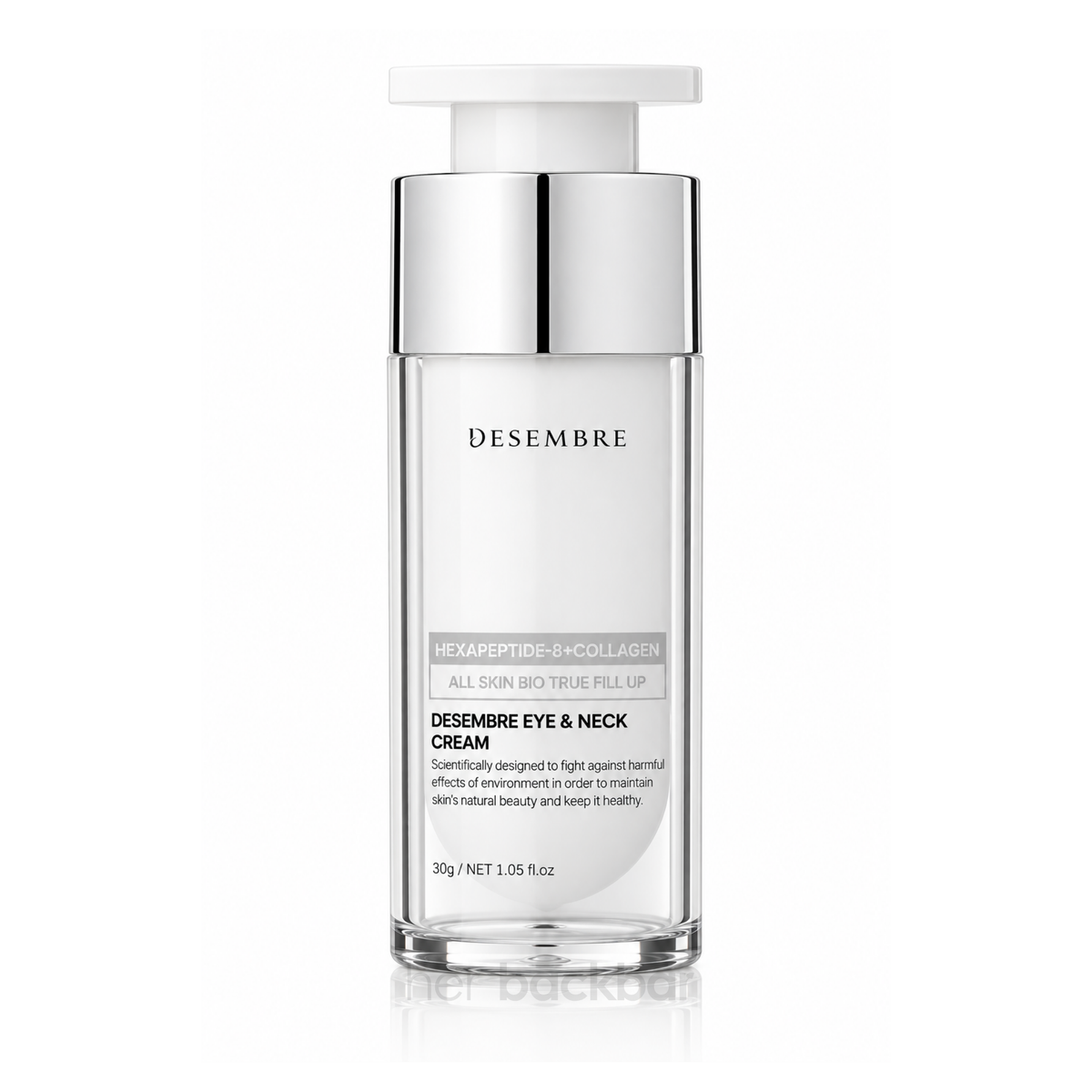 Desembre Eye & Neck Cream firming and brightening treatment for fine lines, dryness, and loss of elasticity
