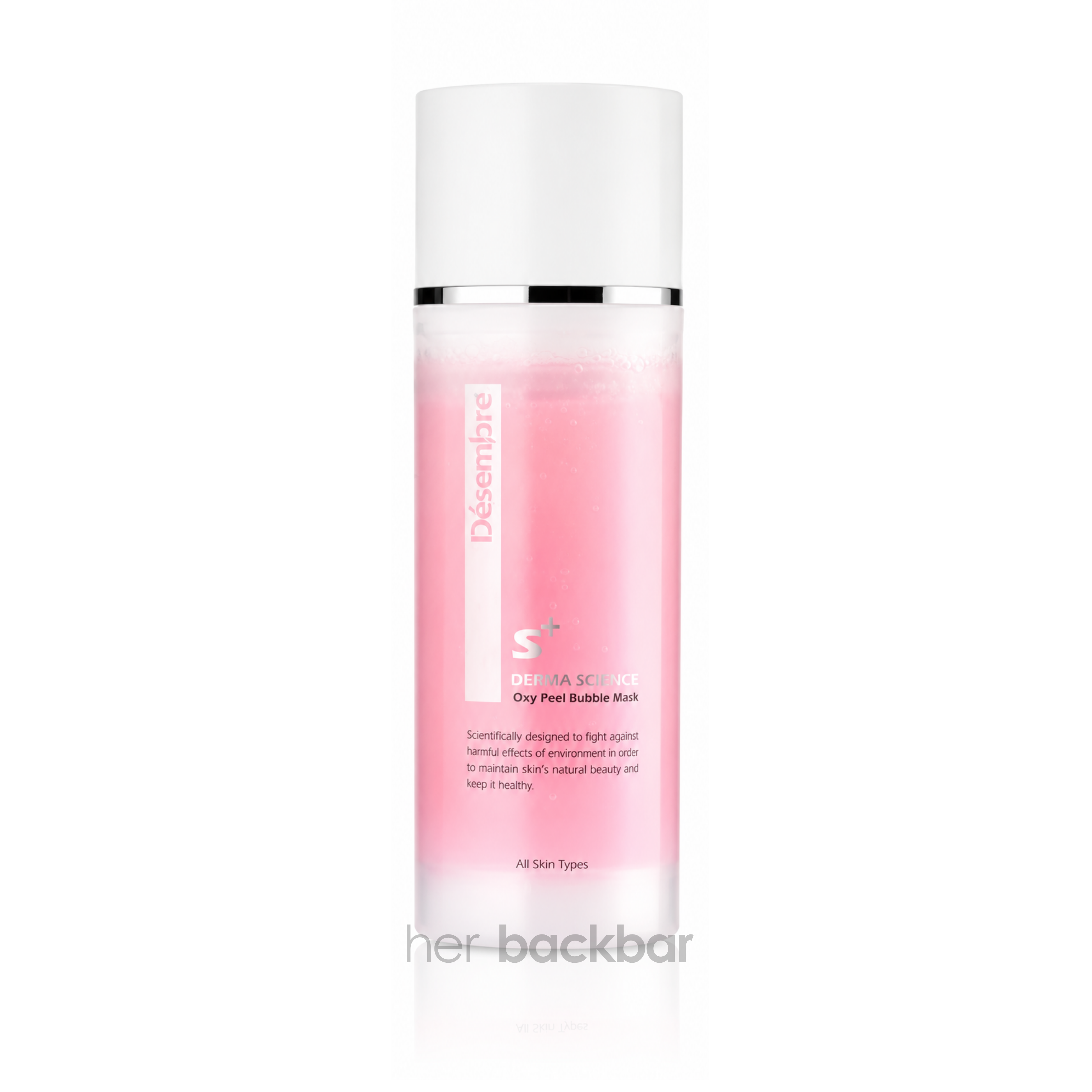 Desembre Oxy Peel Bubble Cleanser oxygenating facial cleanser and gentle exfoliator