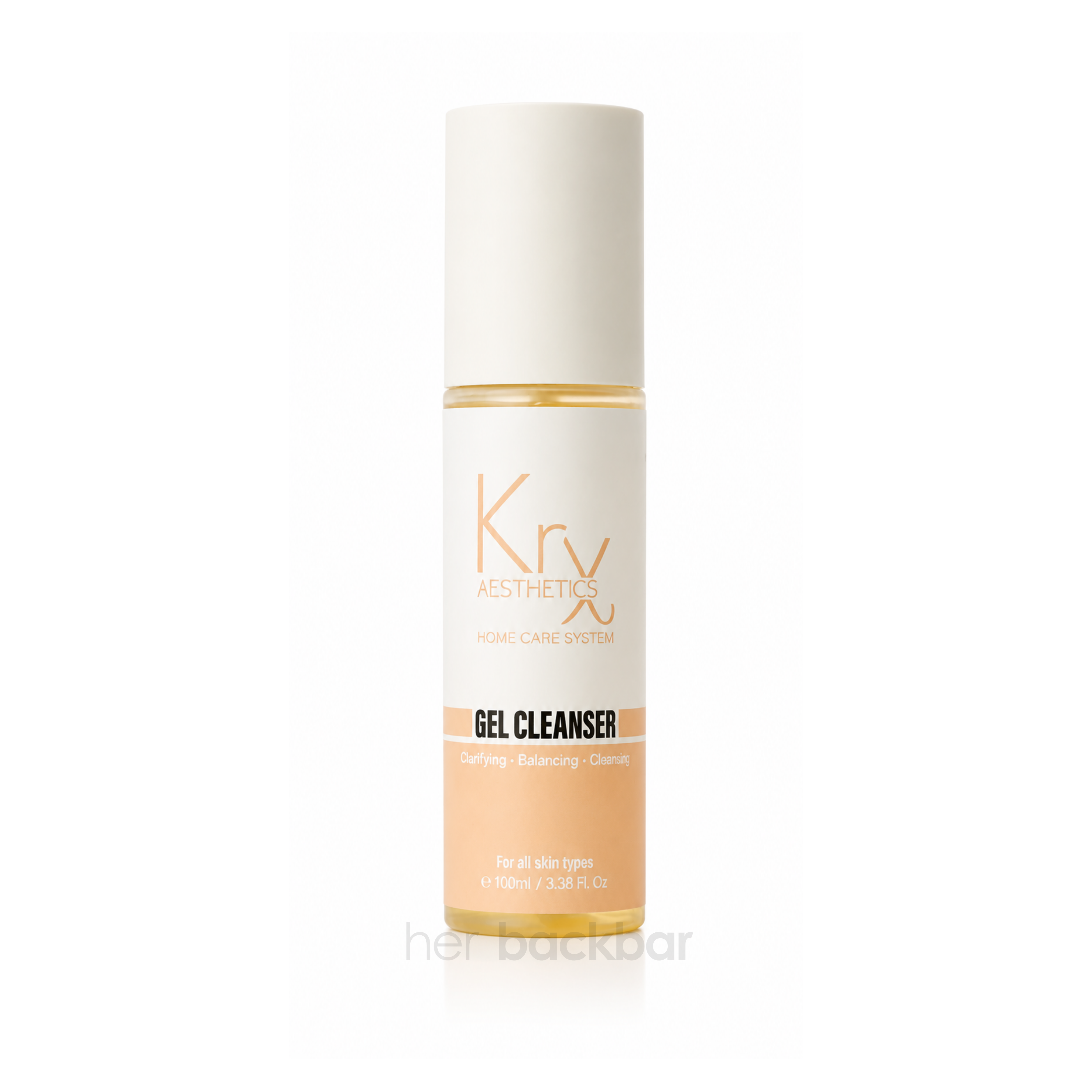 Krx Aesthetics Gel Cleanser clarifying and balancing face wash for all skin types