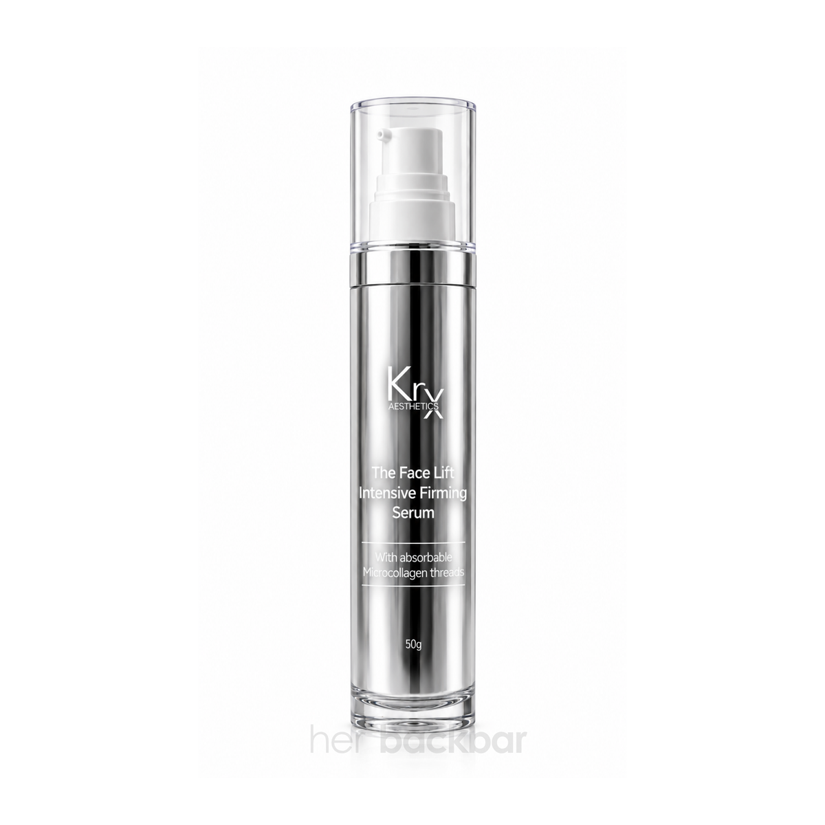 KrX The Face Lift Intensive Firming Serum with multi-collagen complex for firmer, smoother and plumper-looking skin