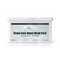 KrX Glycolic Acid Home Care Masks exfoliating Tencel sheet masks for smoother, brighter-looking skin, 30 sheets