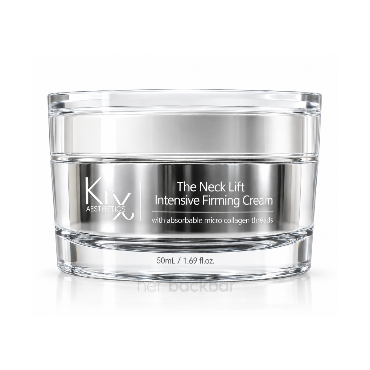 KrX Neck Lift Intensive Firming Cream with collagen and hyaluronic acid for firming the neck and décolleté