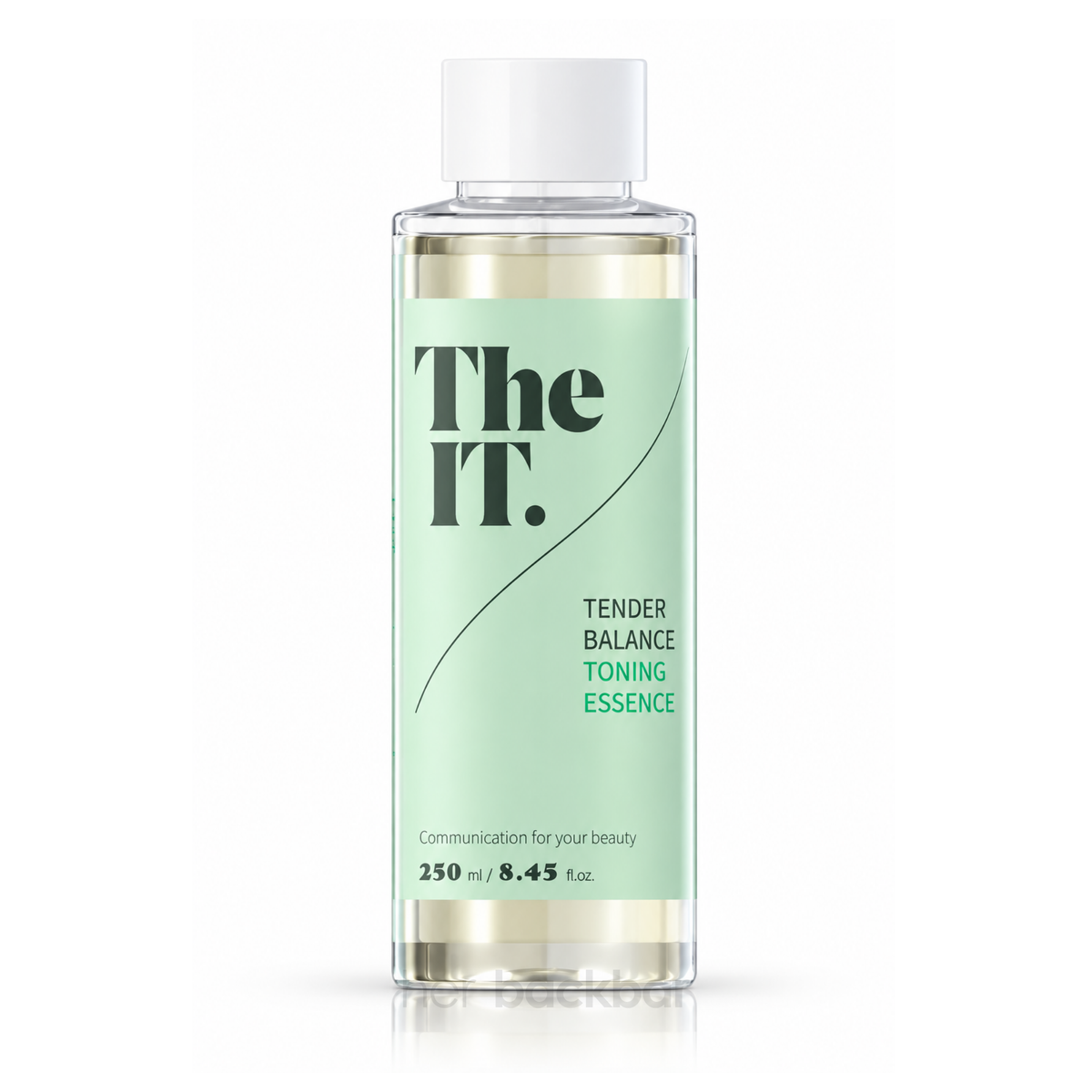 The It by Celldraw Balance Toning Essence hydrating toner with panthenol, grape water and hyaluronic acid