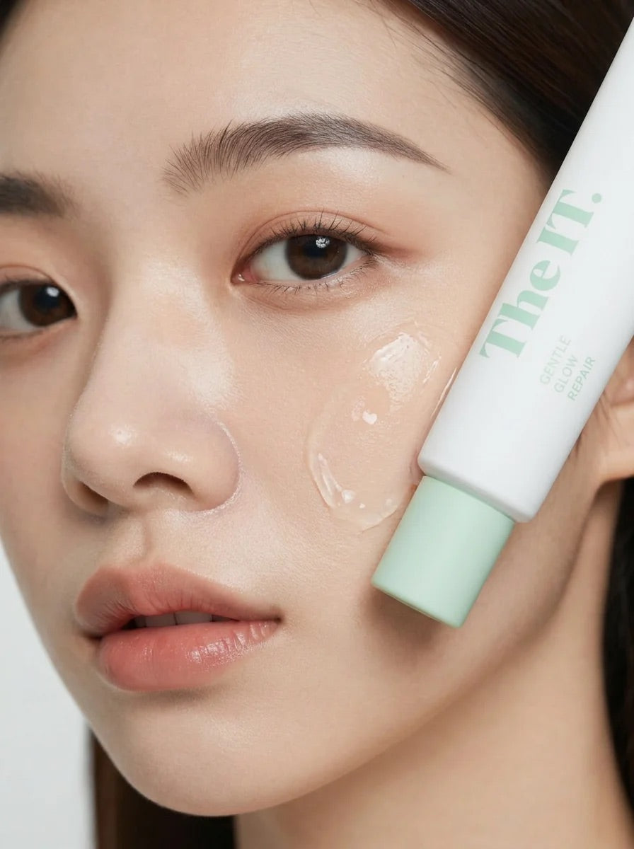 The It by Celldraw Gentle Glow Repair soothing barrier cream for sensitive, dehydrated and compromised skin