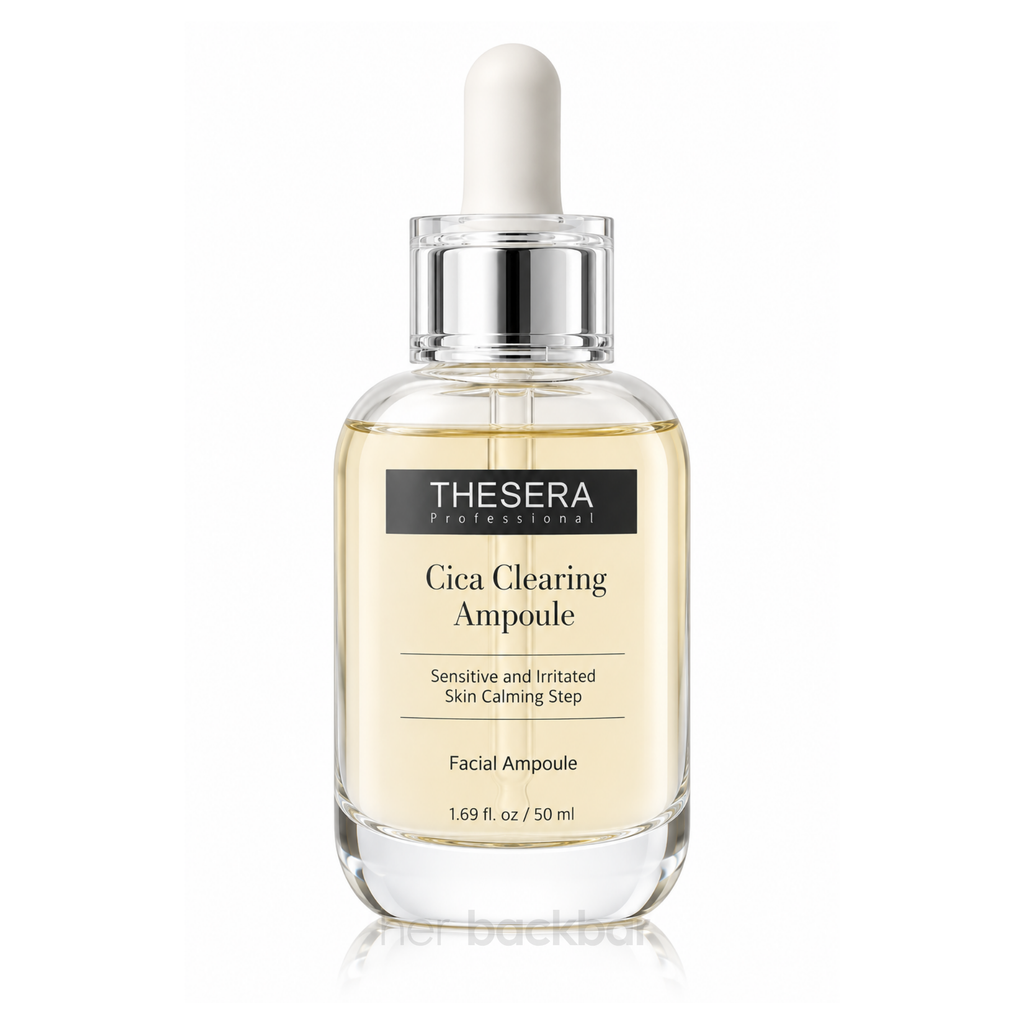 Thesera Cica Clearing Ampoule balancing serum with centella, niacinamide, witch hazel and panthenol for oily and congested skin